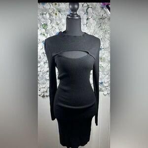 Miss Selfridge Dress Black size 8 M/L